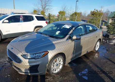 2019 Ford Fusion Hybrid Se из США, поврежденный, VIN 3FA6P0LUXKR178396